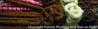 Nick Blair Chocolate Pretzels Flickr image