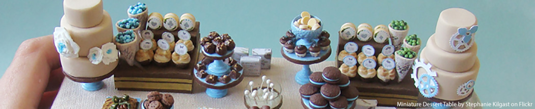 Stephanie Kilgast Minature Dessert Table Flickr image